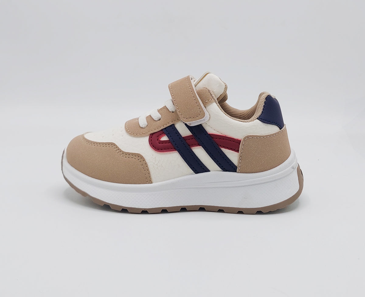 Premium Quality Trendy Look Sneakers for Kids - ART88 (Beige)