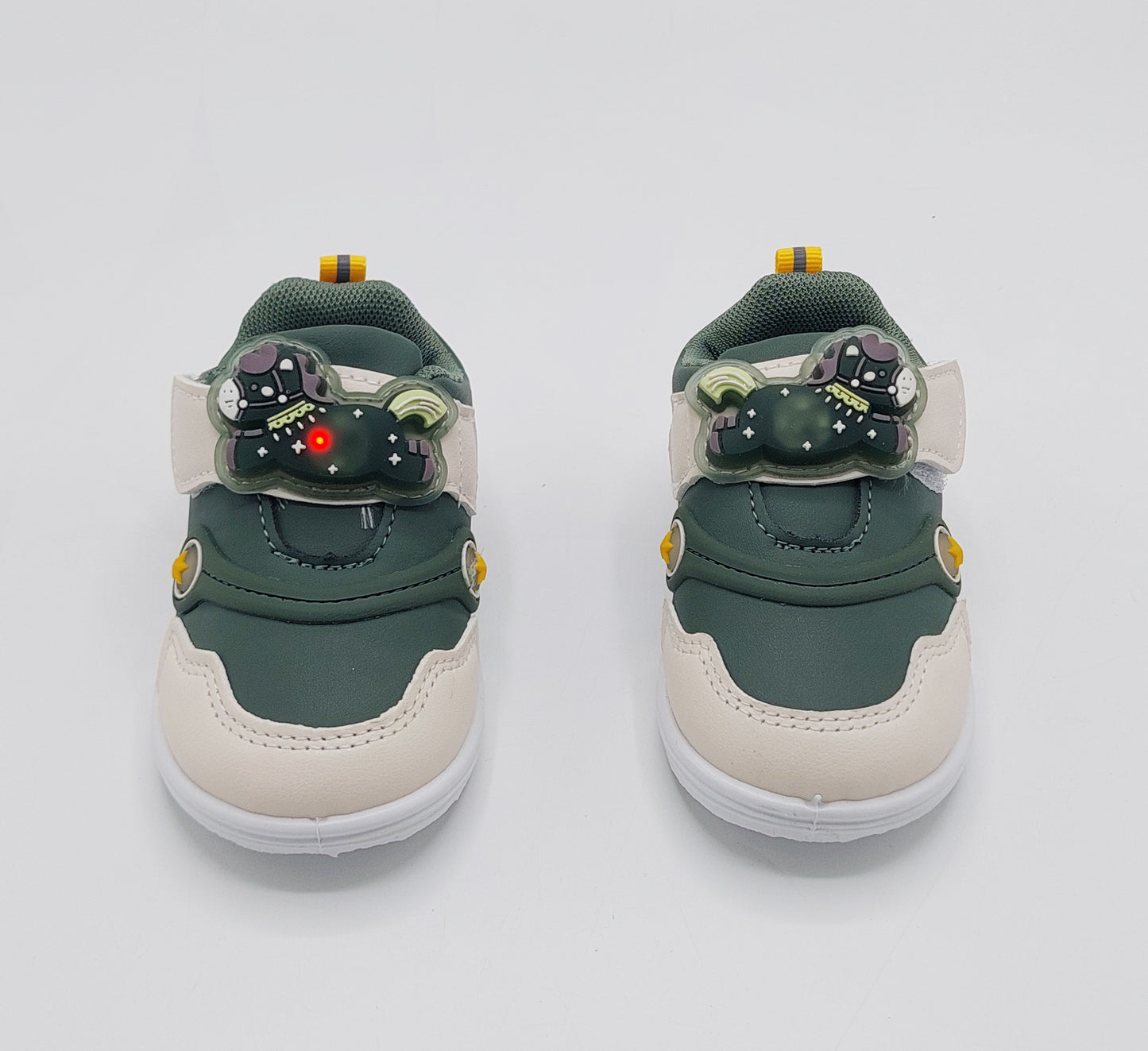 Touch Lights Soft Sole Shoes For Kids - BB1 (Green)