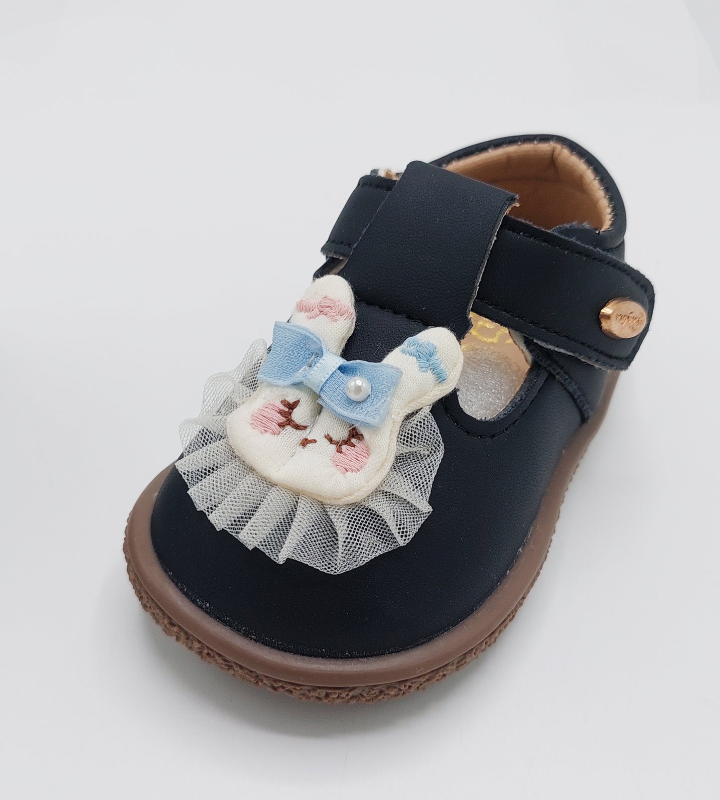 Soft Sole Shoe for Kids Girls - QP5 (Black)