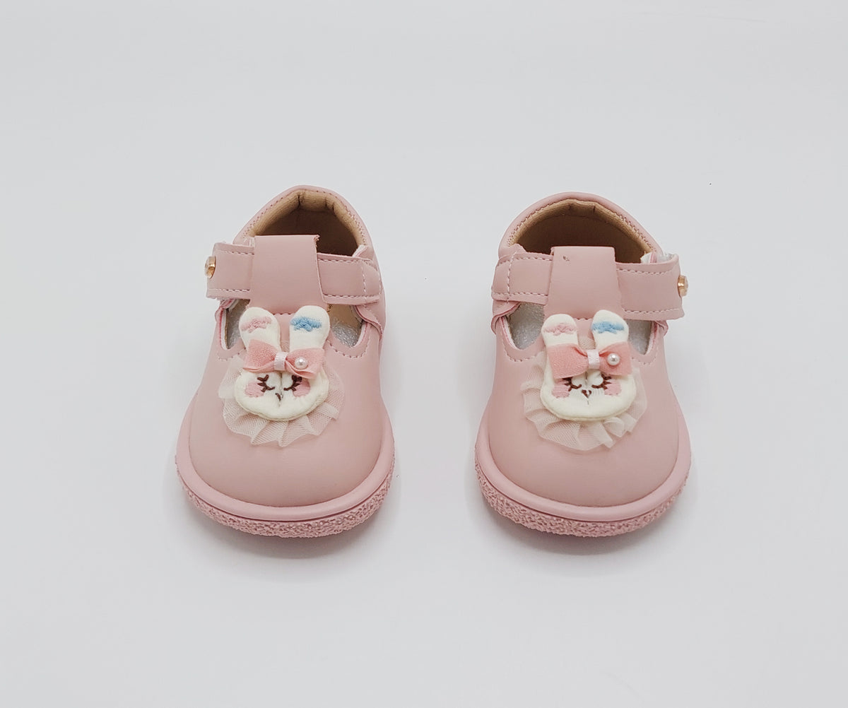 Soft Sole Shoe for Kids Girls - QP5 (Pink)