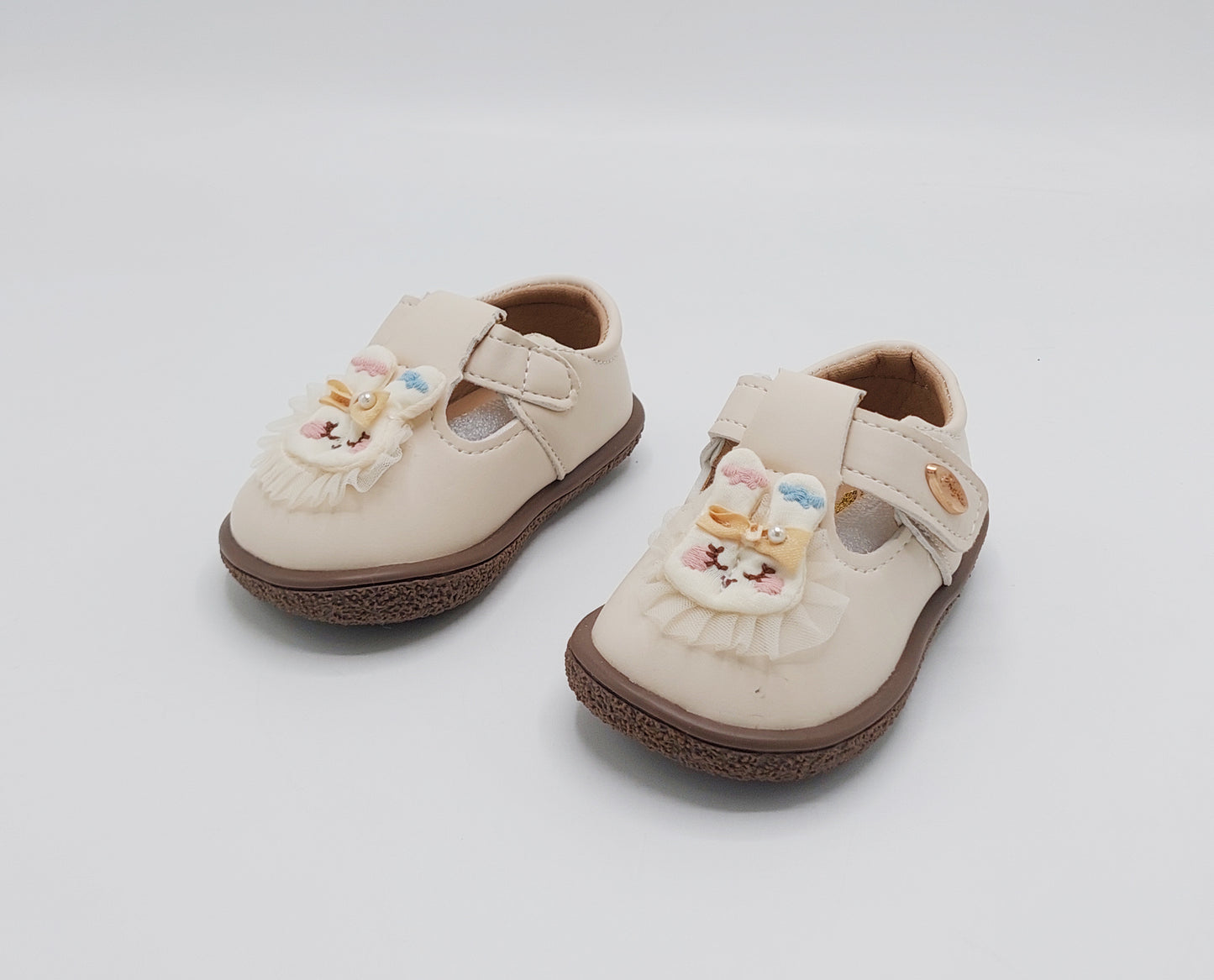 Soft Sole Shoe for Kids Girls - QP5 (Beige)