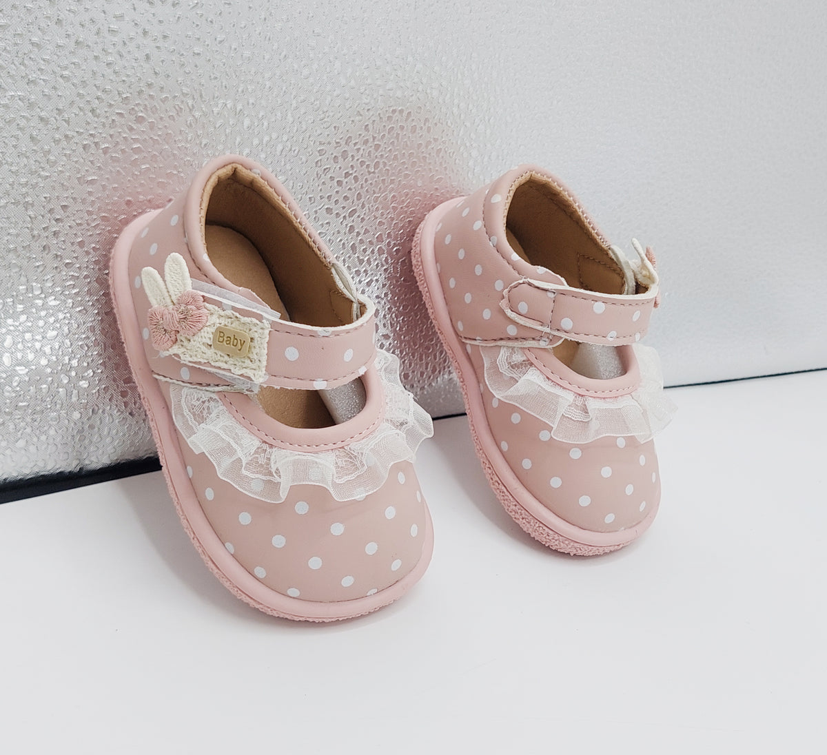 Soft Sole Shoe for Kids Girls - QP02 (Pink)