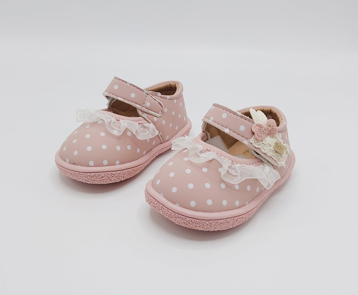Soft Sole Shoe for Kids Girls - QP02 (Pink)
