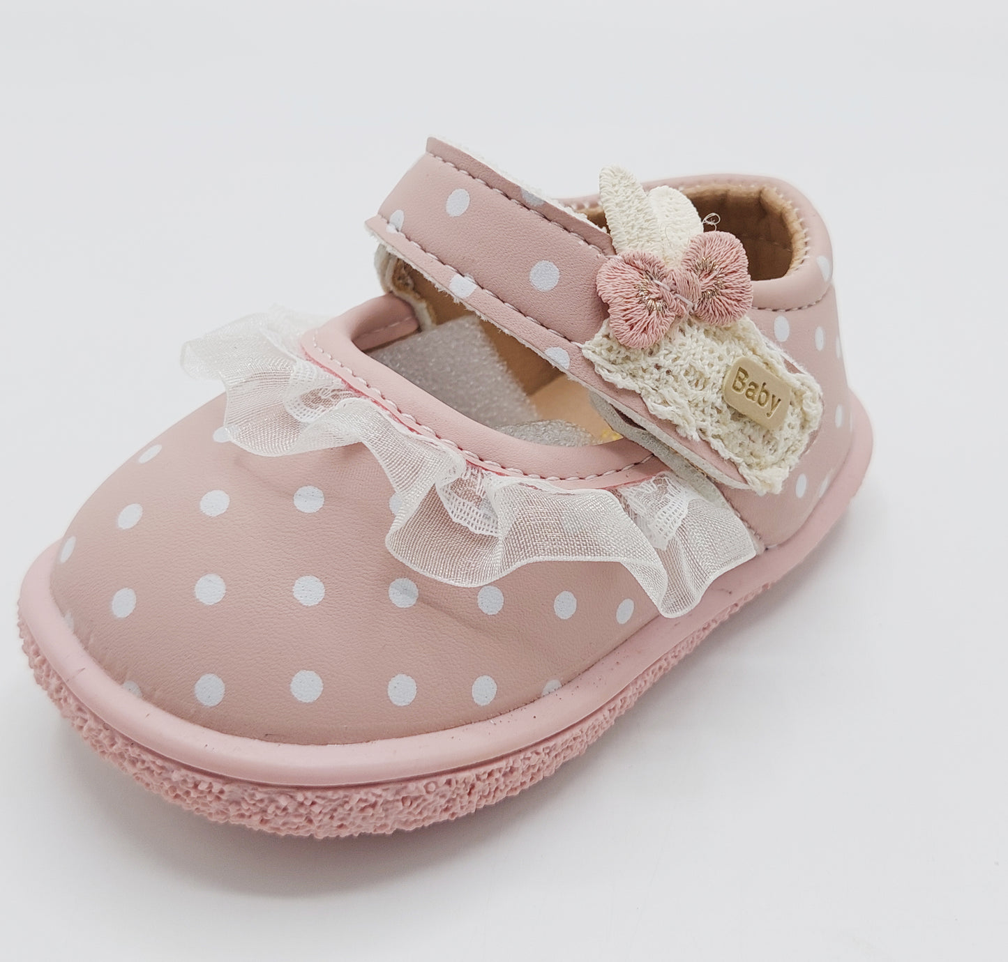 Soft Sole Shoe for Kids Girls - QP02 (Pink)
