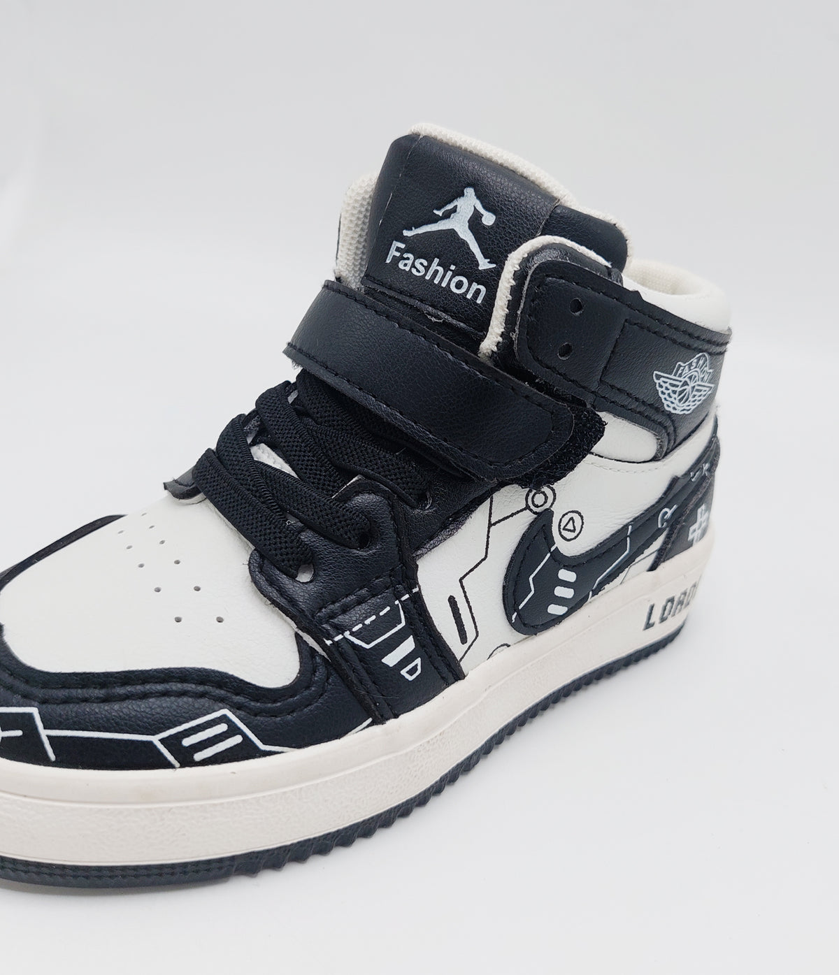 Premium Quality Trendy Look Sneakers for Kids - MC362 (Black)