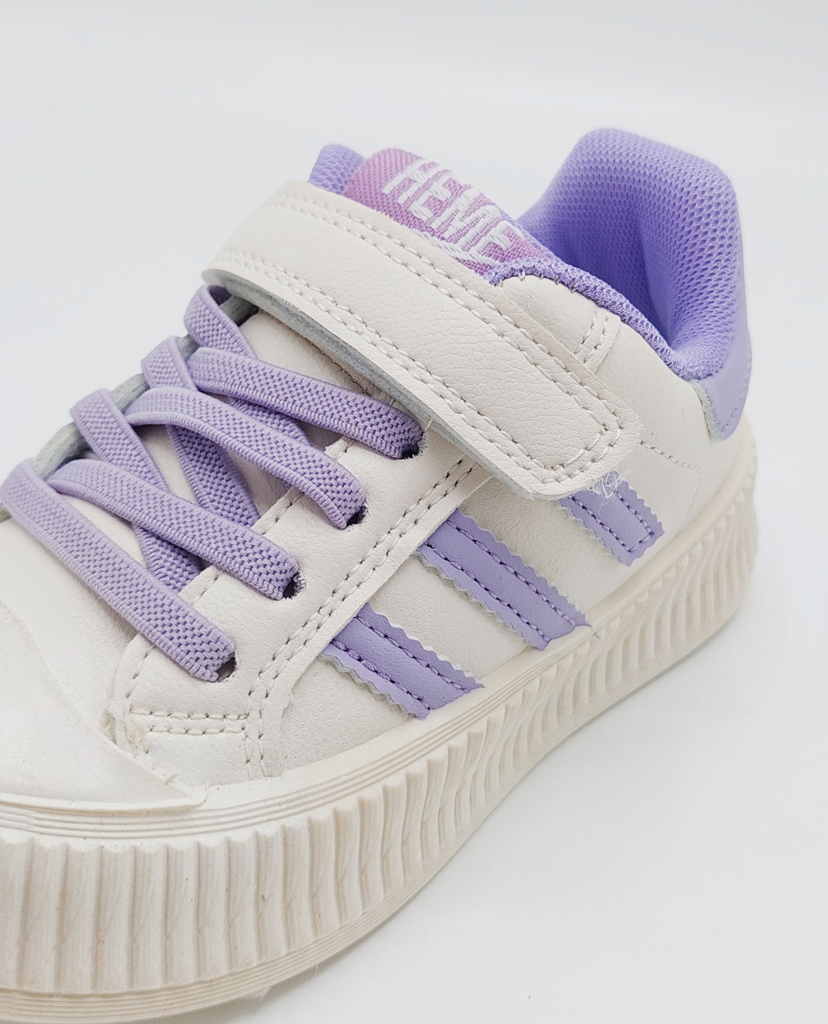 Premium Quality Trendy Look Sneakers for Kids - C01 (Purple)