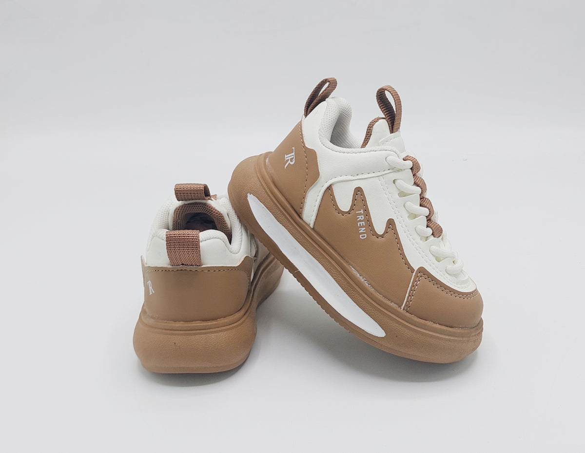 Trendy Looking Sneakers for Kids - TRD38 (Bronze)