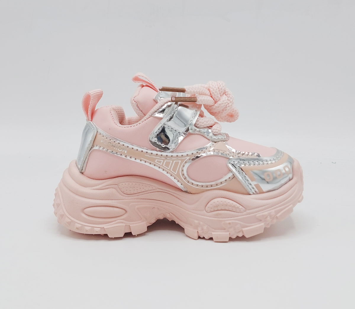 Premium Quality Beautiful Design Sneakers for Kids - DG103 (Pink)