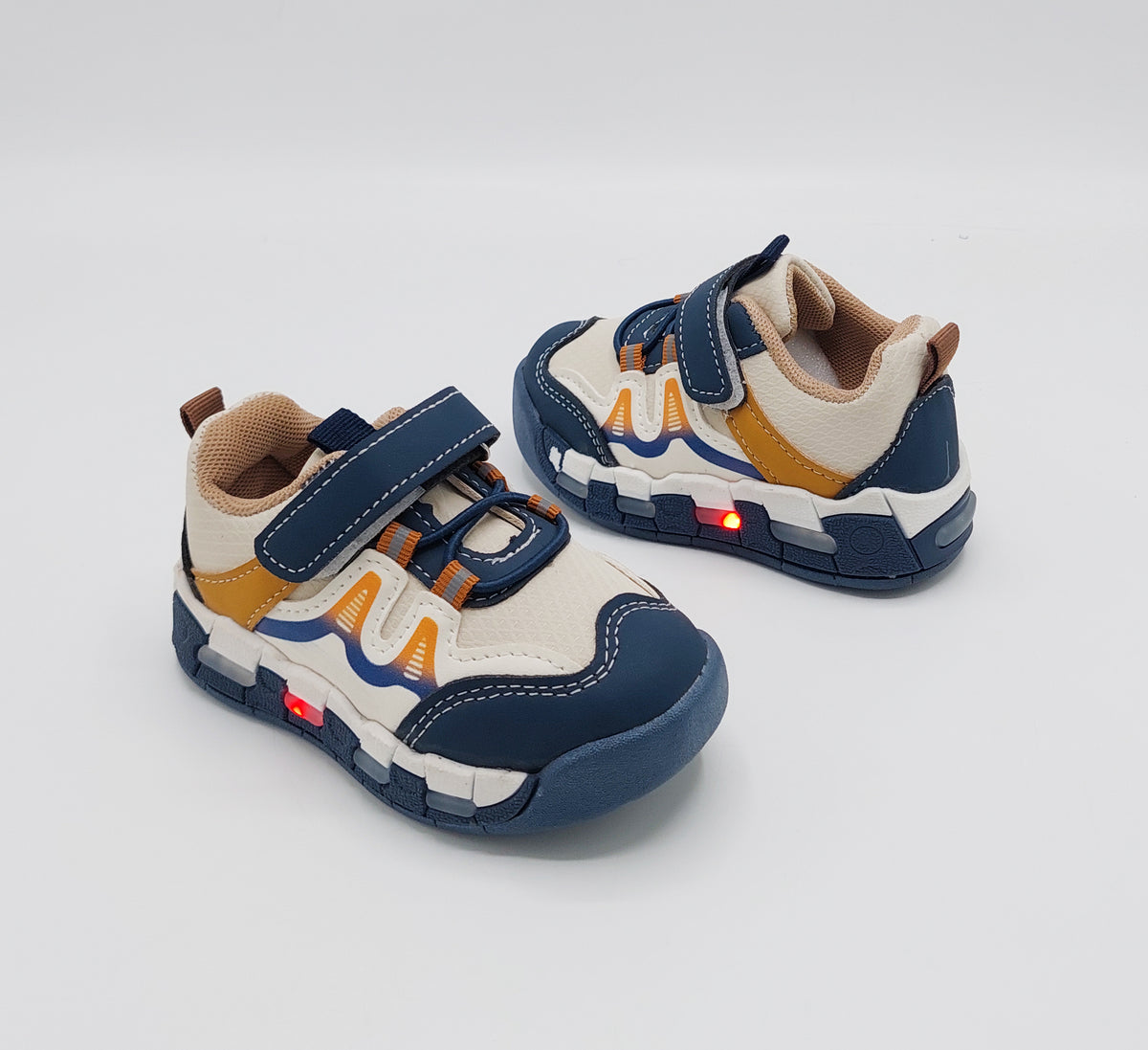 Lights In Sole Trendy Look Sneakers for Kids - BRV1 (Blue)