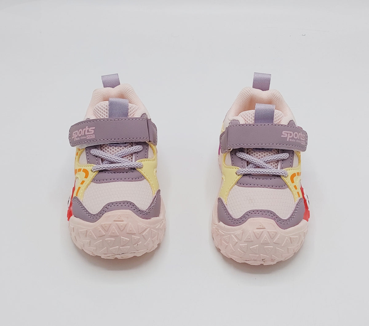 Lights in Sole Cute Design Sneakers for Kids - BG07 (Pink)