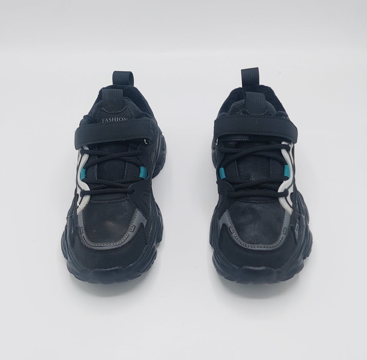 Premium Quality Trendy Look Sneakers for Kids - 82810 (Black)
