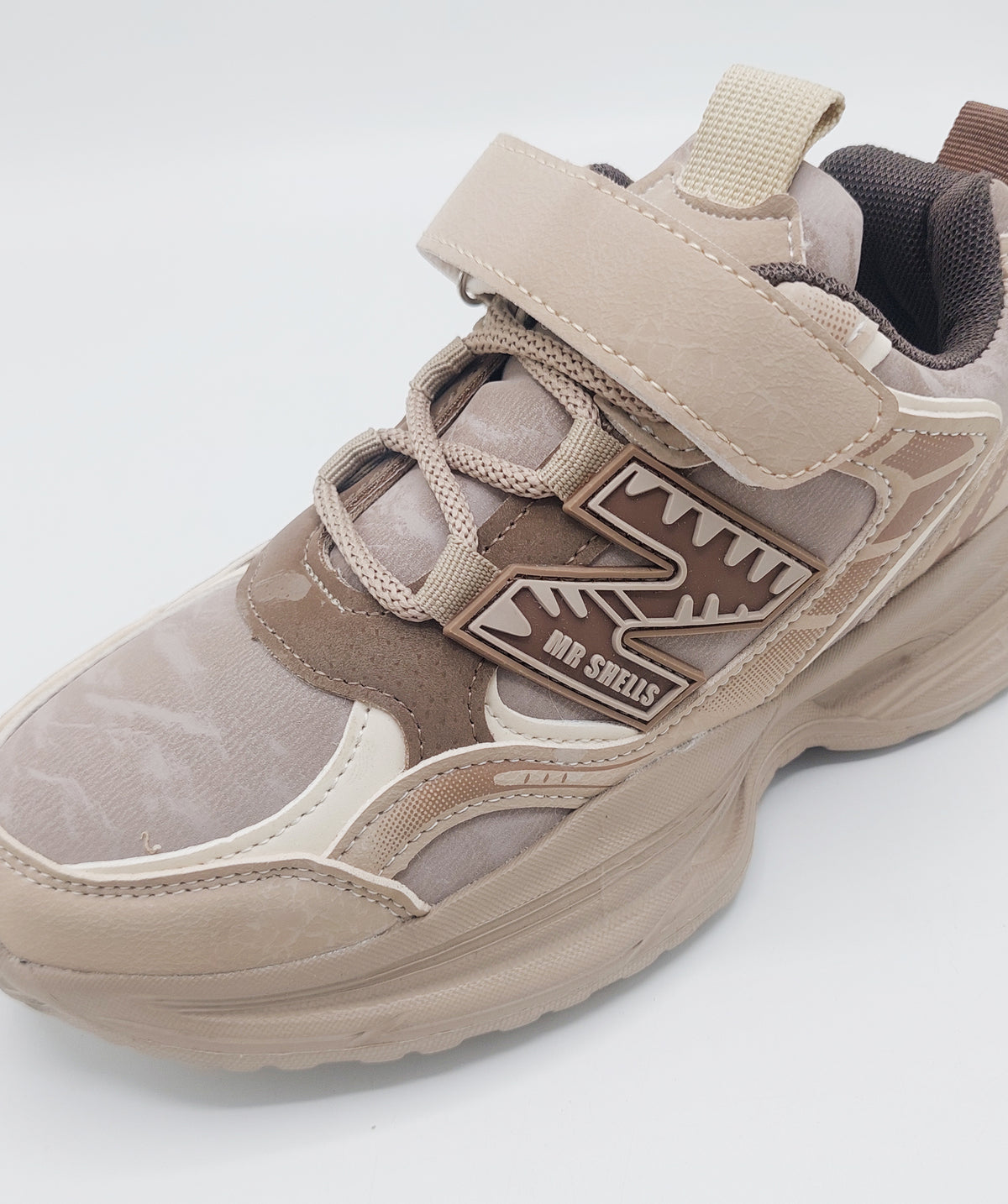 Premium Quality Trendy Look Sneakers for Kids - 92808 (Brown)