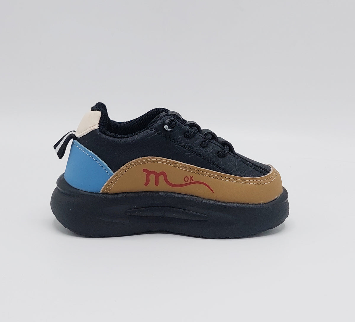 Lights in Sole New Trendy Look Shoes for Kids - MTL02 (Black)