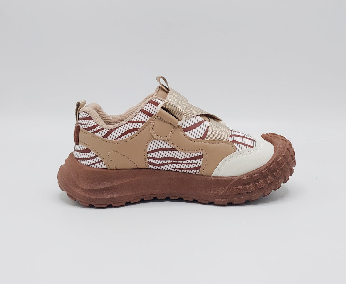 Premium Quality Sporty Look Sneakers for Kids - BMW0213 (Khaki)