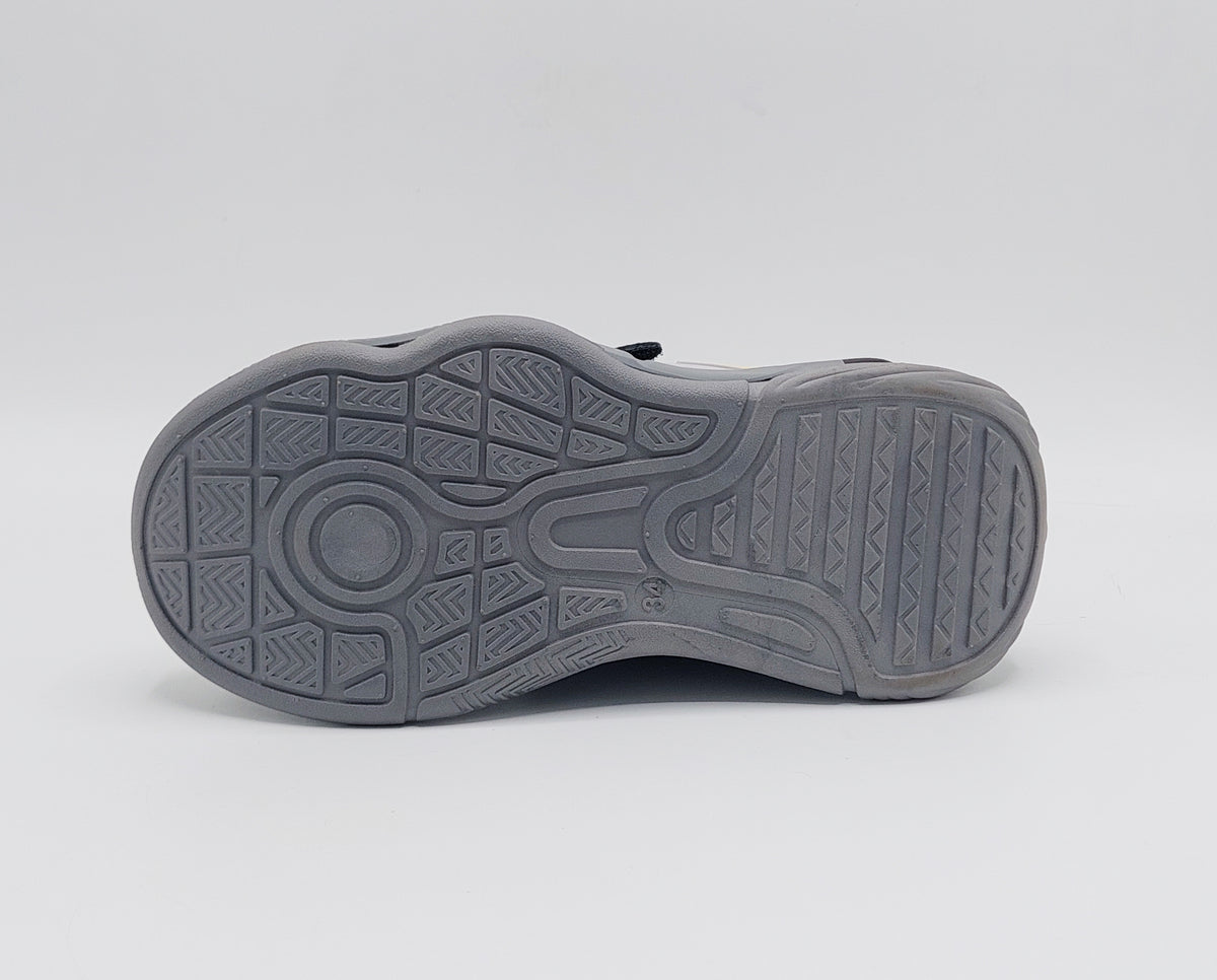 Premium Quality Sporty Look Sneakers for Kids - PF619 (Gray)