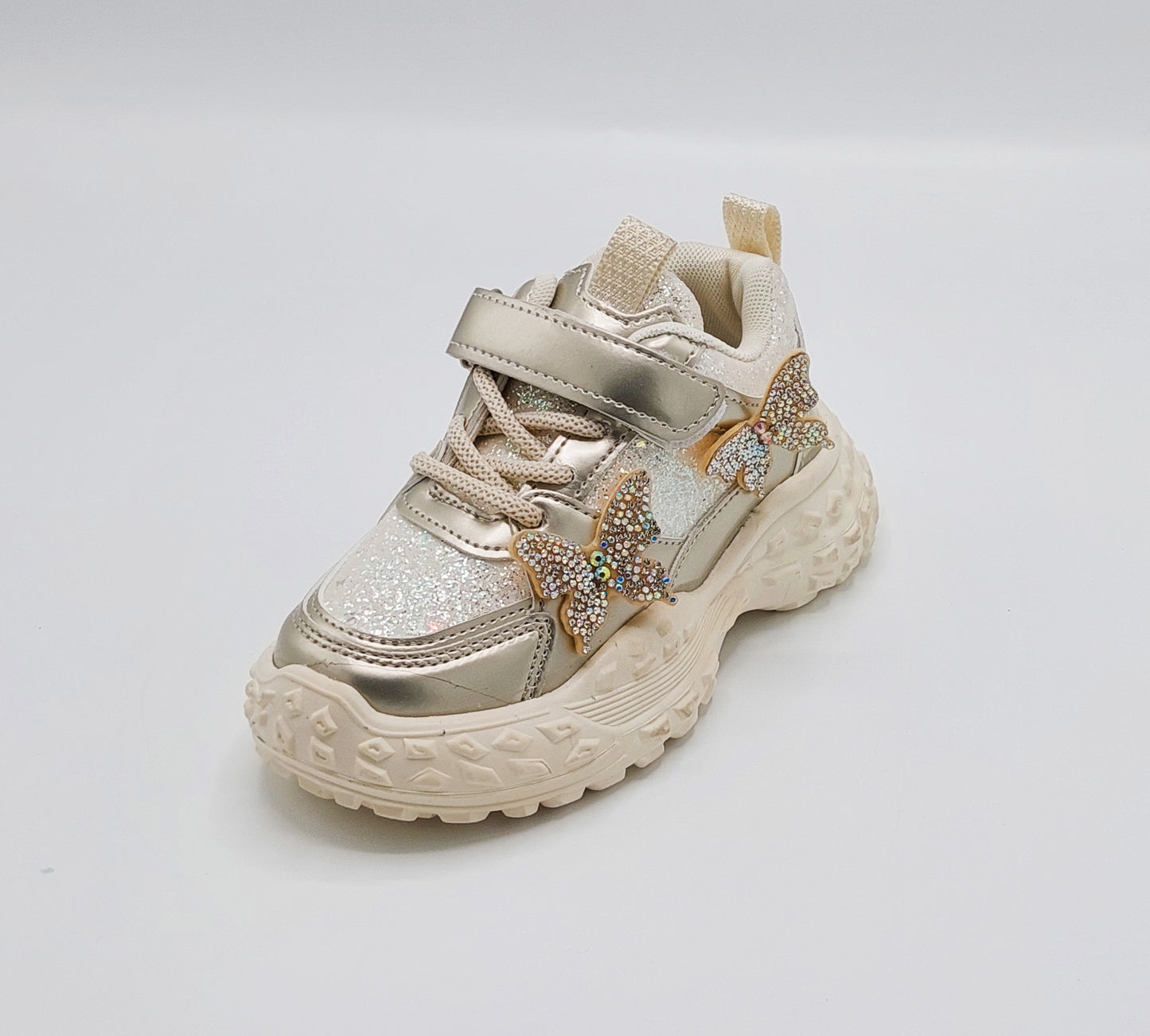 Girl's Beautiful Designs Fancy Look Sneakers for Kids - Y732