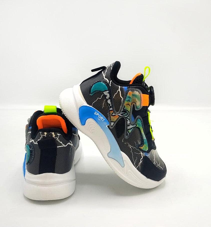 Autolace Trendy Look Sneakers Joggers for Kids - PA325