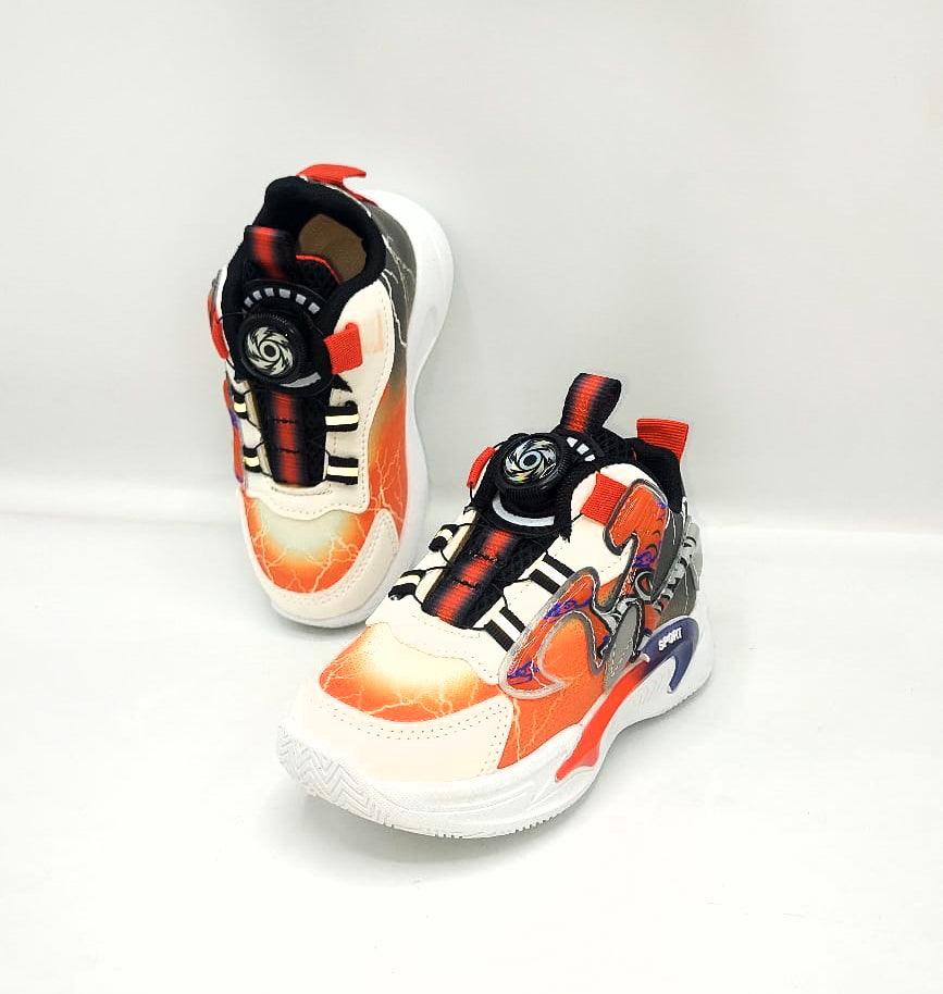 Autolace Trendy Look Sneakers Joggers for Kids - PA325