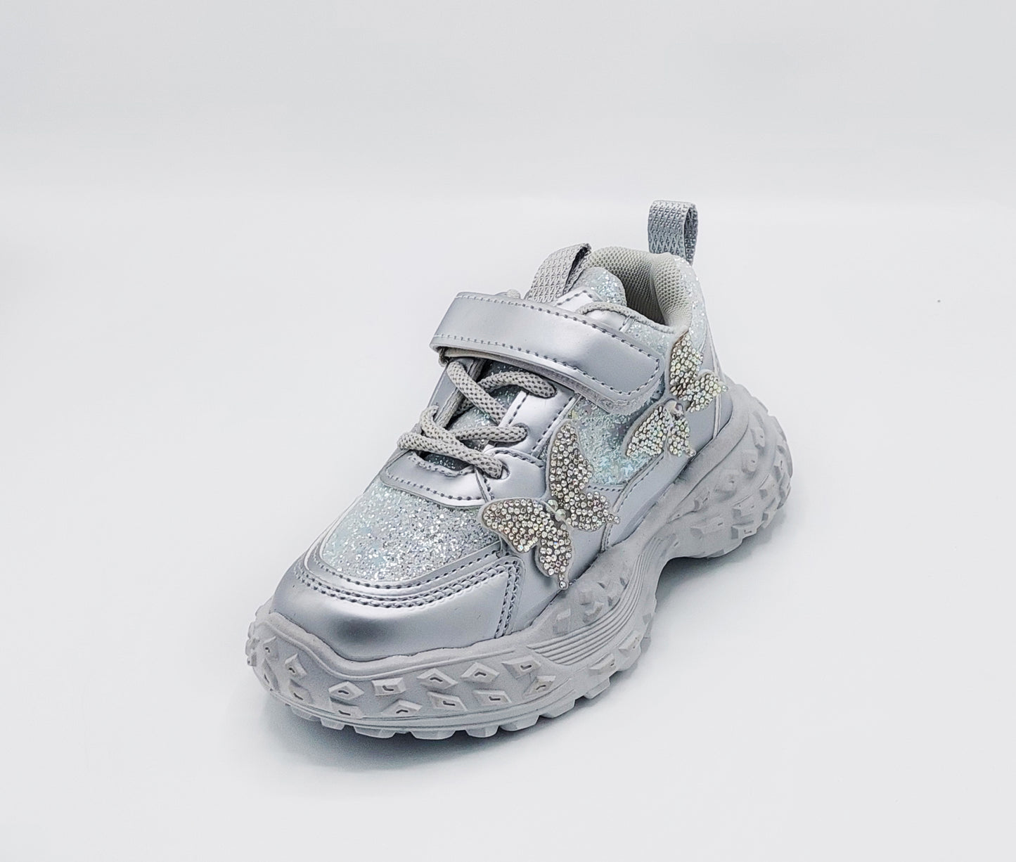 Girl's Beautiful Designs Fancy Look Sneakers for Kids - Y732