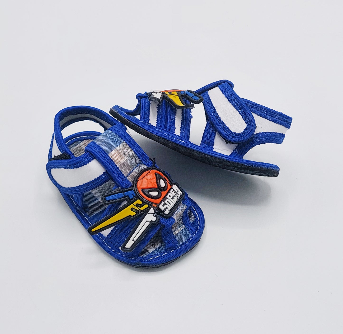 Spiderman Themed Light-weight New Born Baby Zero Size Sandals
