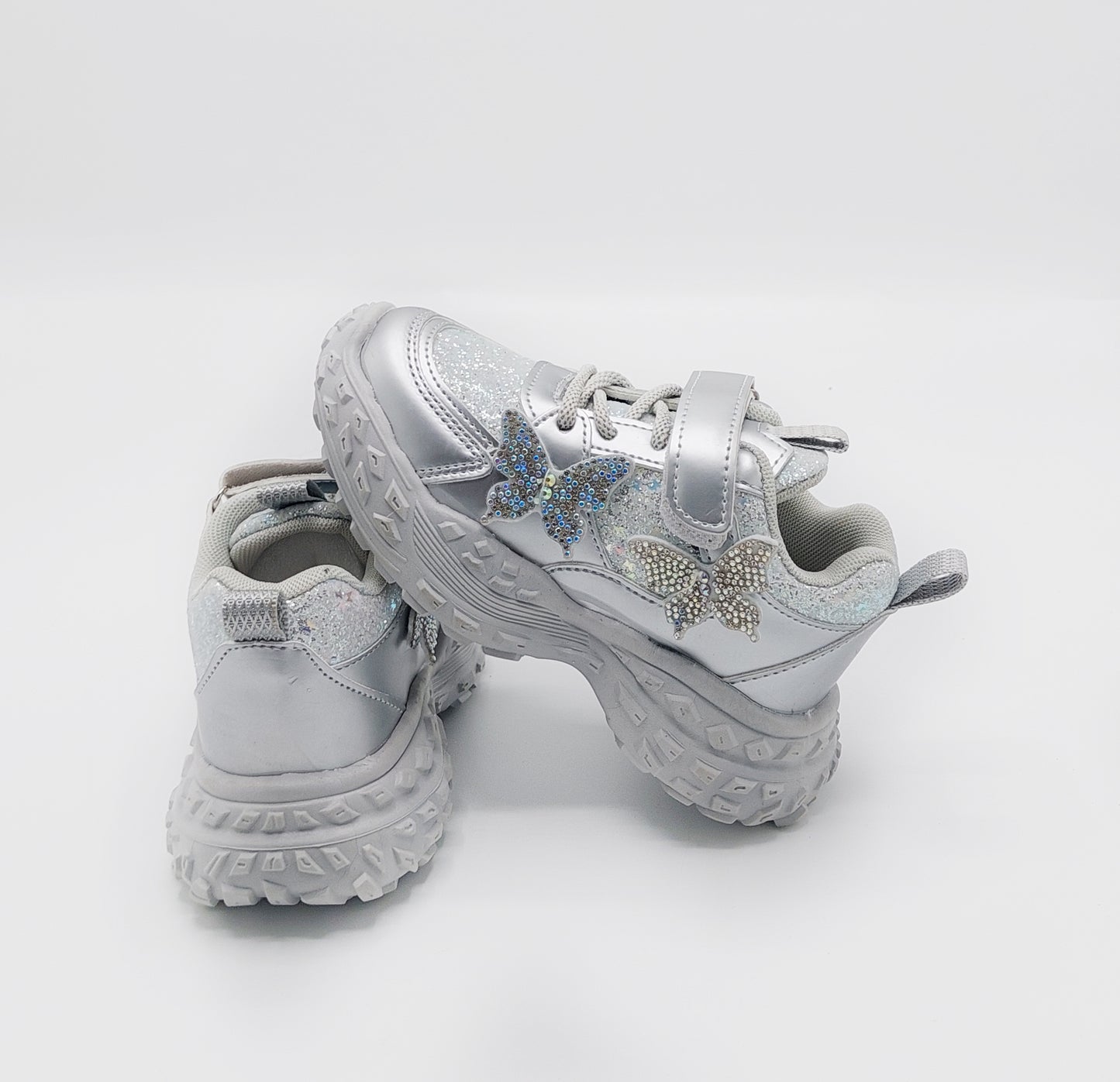 Girl's Beautiful Designs Fancy Look Sneakers for Kids - Y732