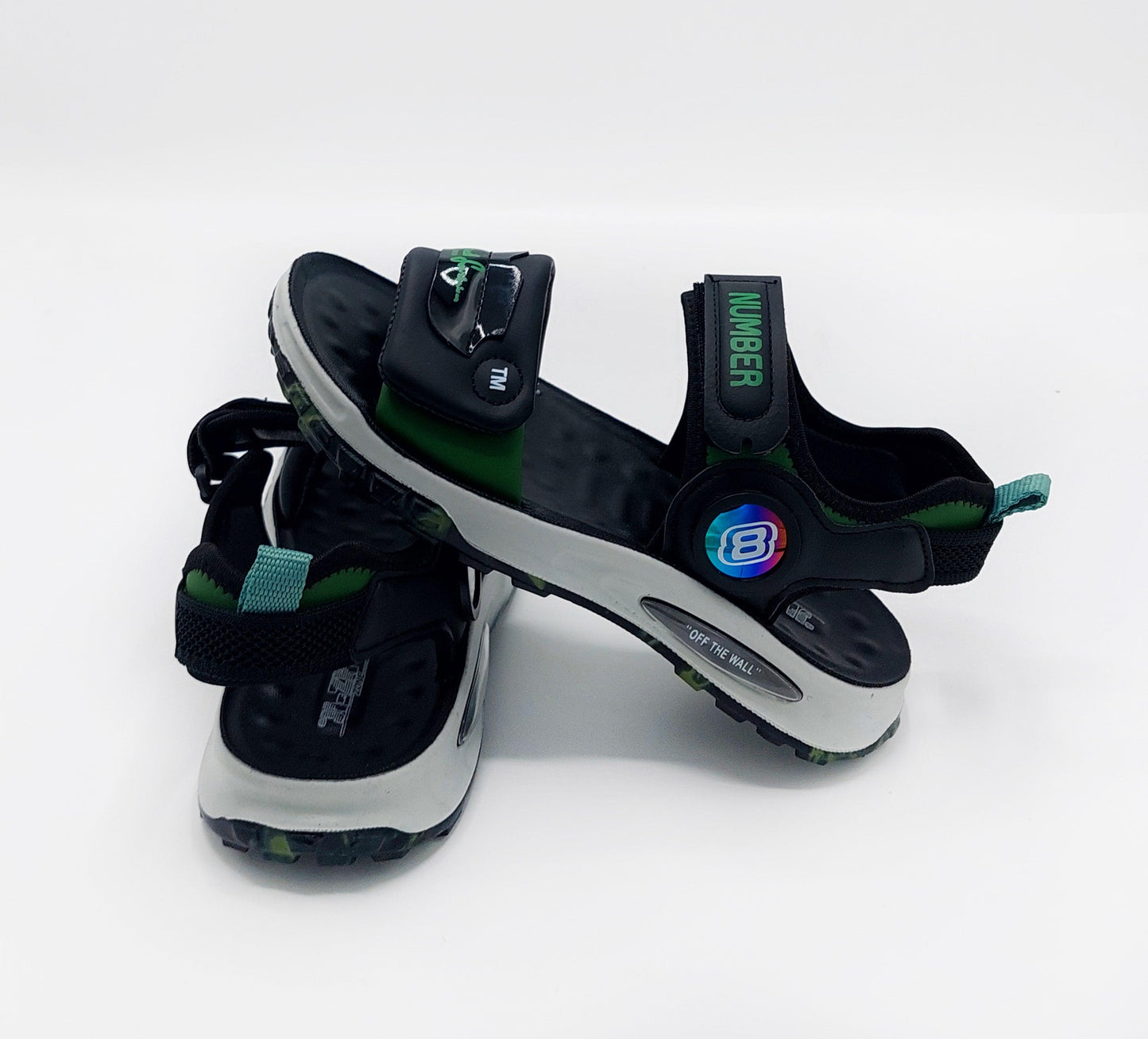 Premium Quality Trendy Look Sandals for Kids - 526D (Green)