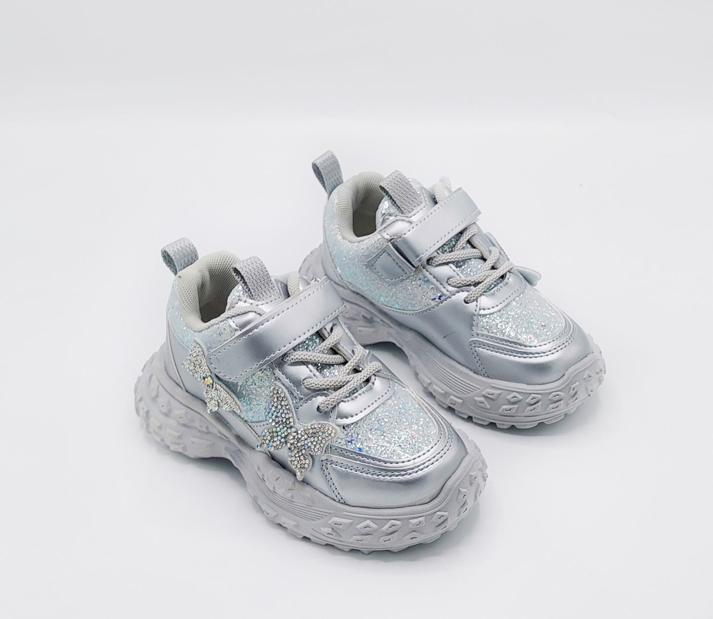 Girl's Beautiful Designs Fancy Look Sneakers for Kids - Y732