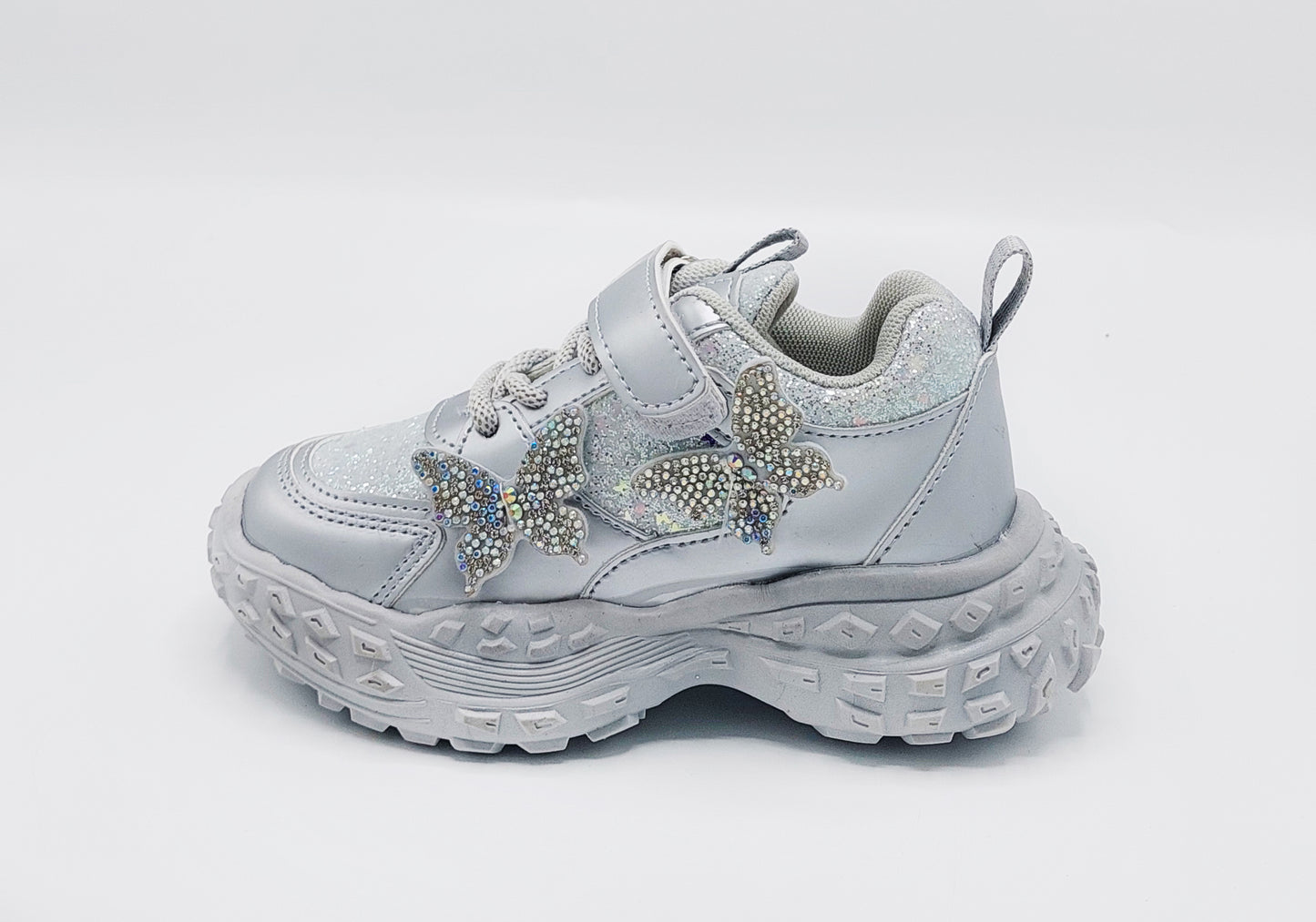 Girl's Beautiful Designs Fancy Look Sneakers for Kids - Y732