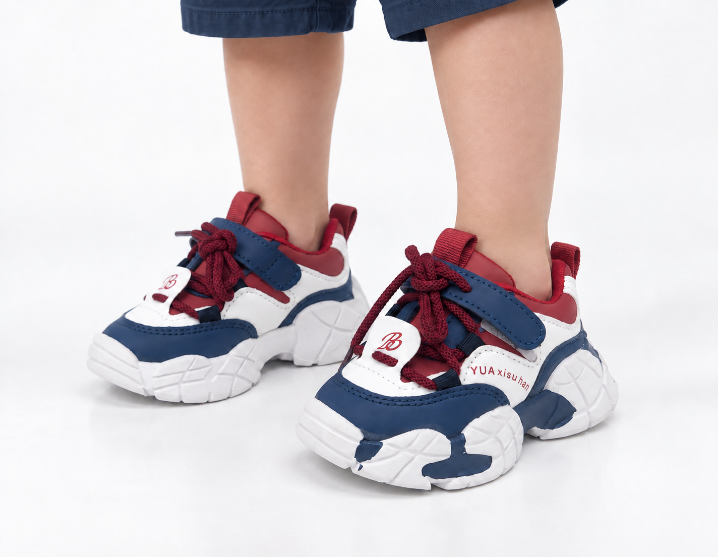 Trendy Looking Sneakers for Kids - DG01 (Navy)