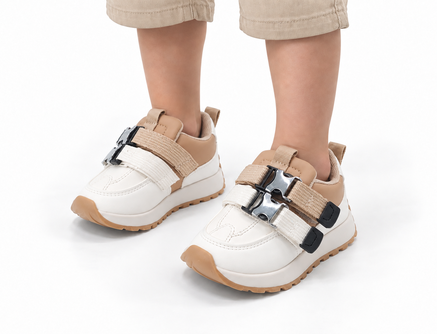 Trendy Looking Sneakers for Kids - CB786 (Beige)
