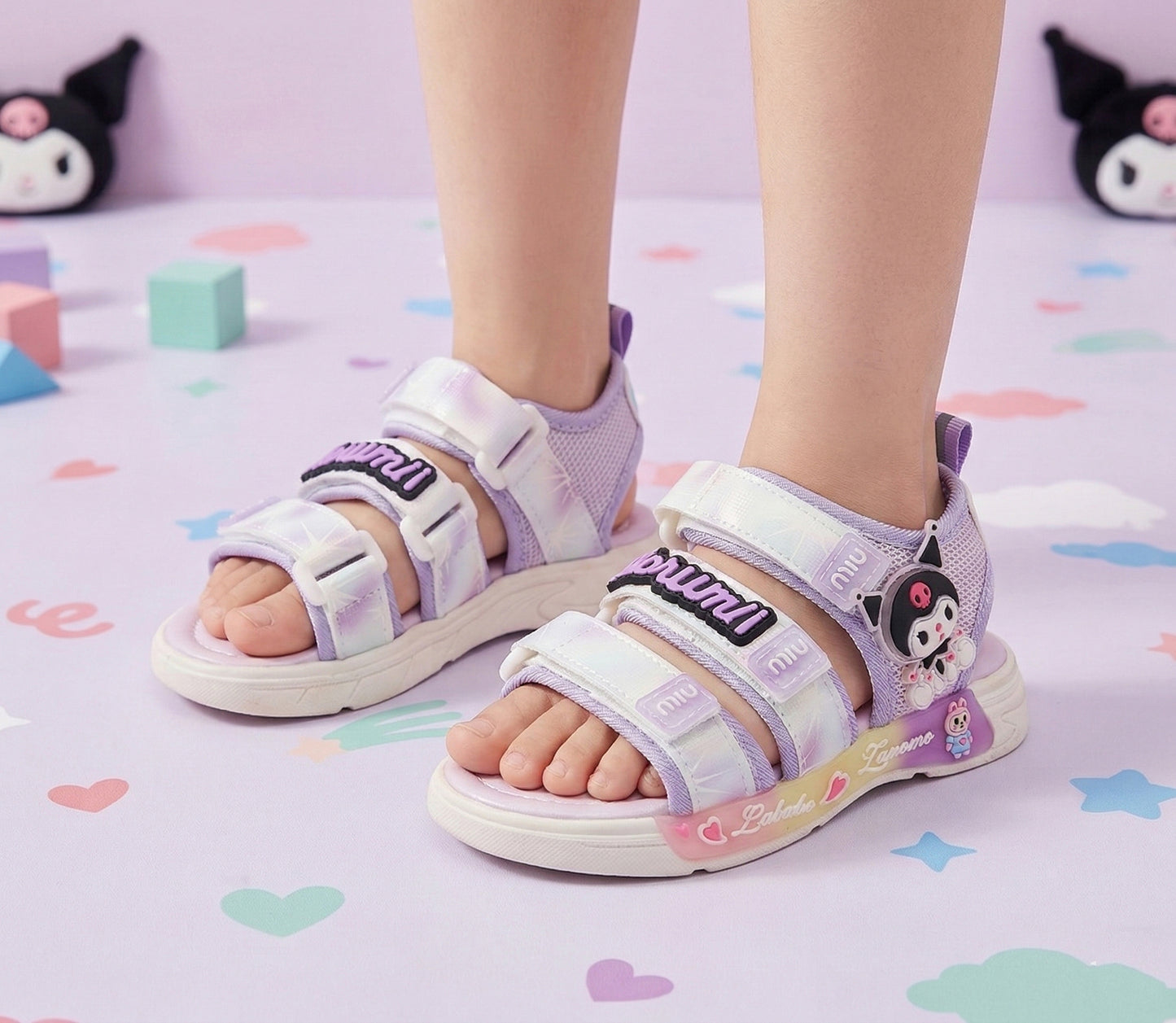 Lights in Sole New Look Sandals for Kids Girls - KO901