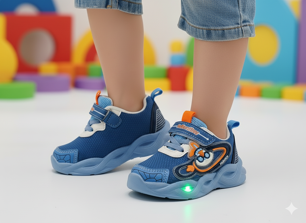 Lights in Sole Trendy Look Joggers for Kids - MTL1