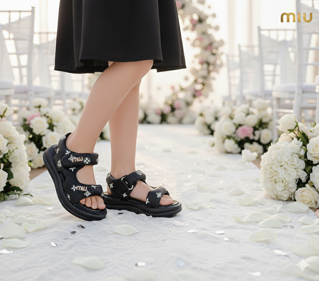 Beautiful Design Soft Sole Sandals for Kids - A11