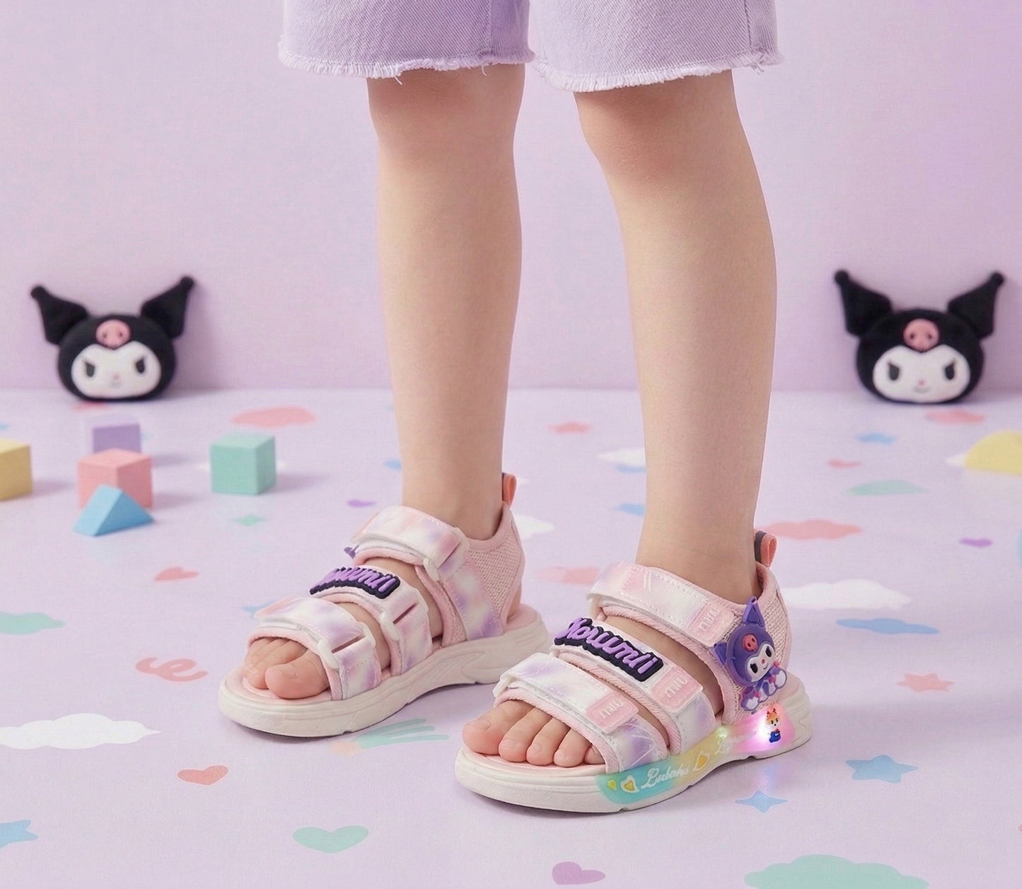 Lights in Sole New Look Sandals for Kids Girls - KO901