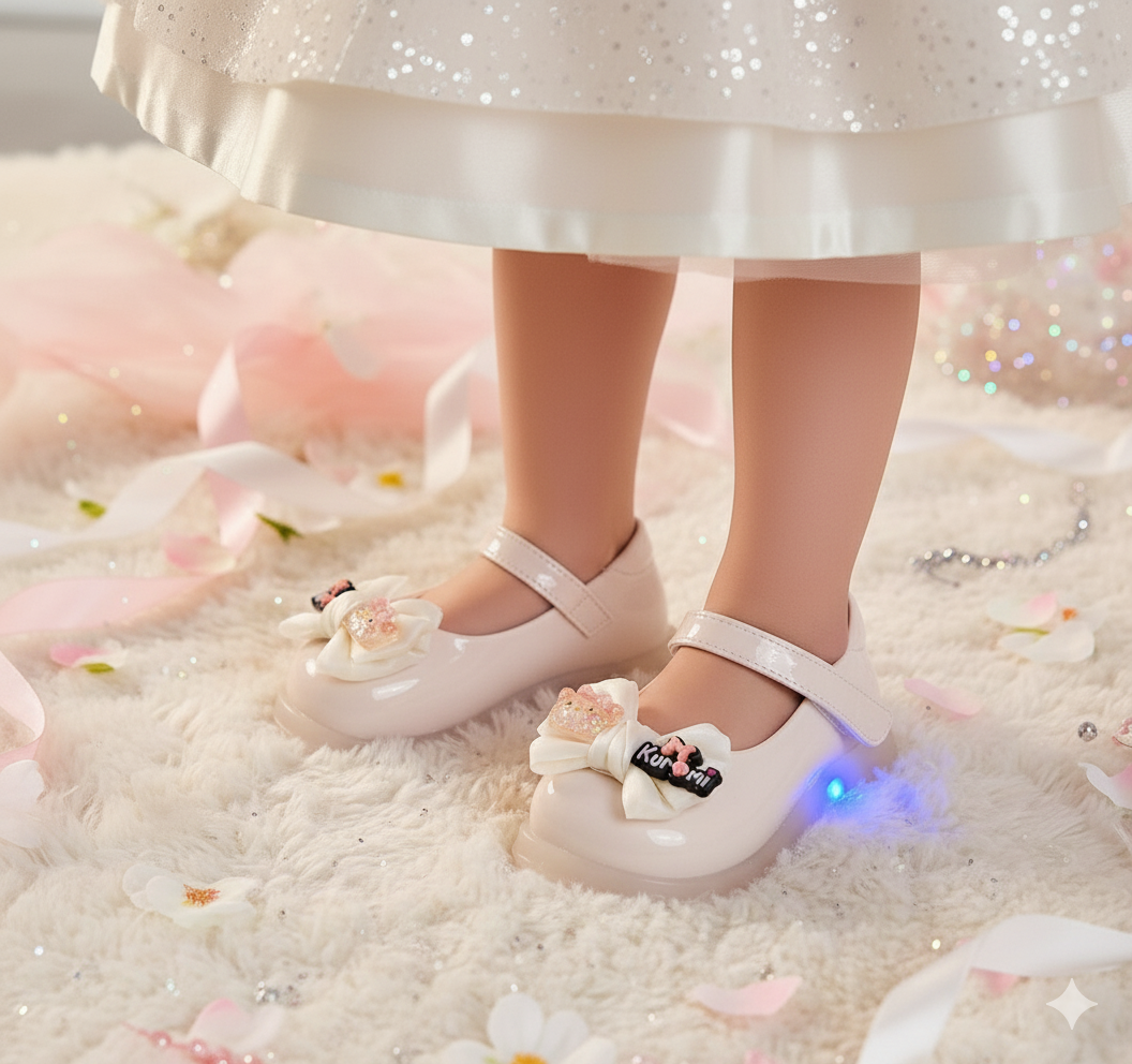 Lights is Sole Beautiful Design Pumps for Kids - JK2