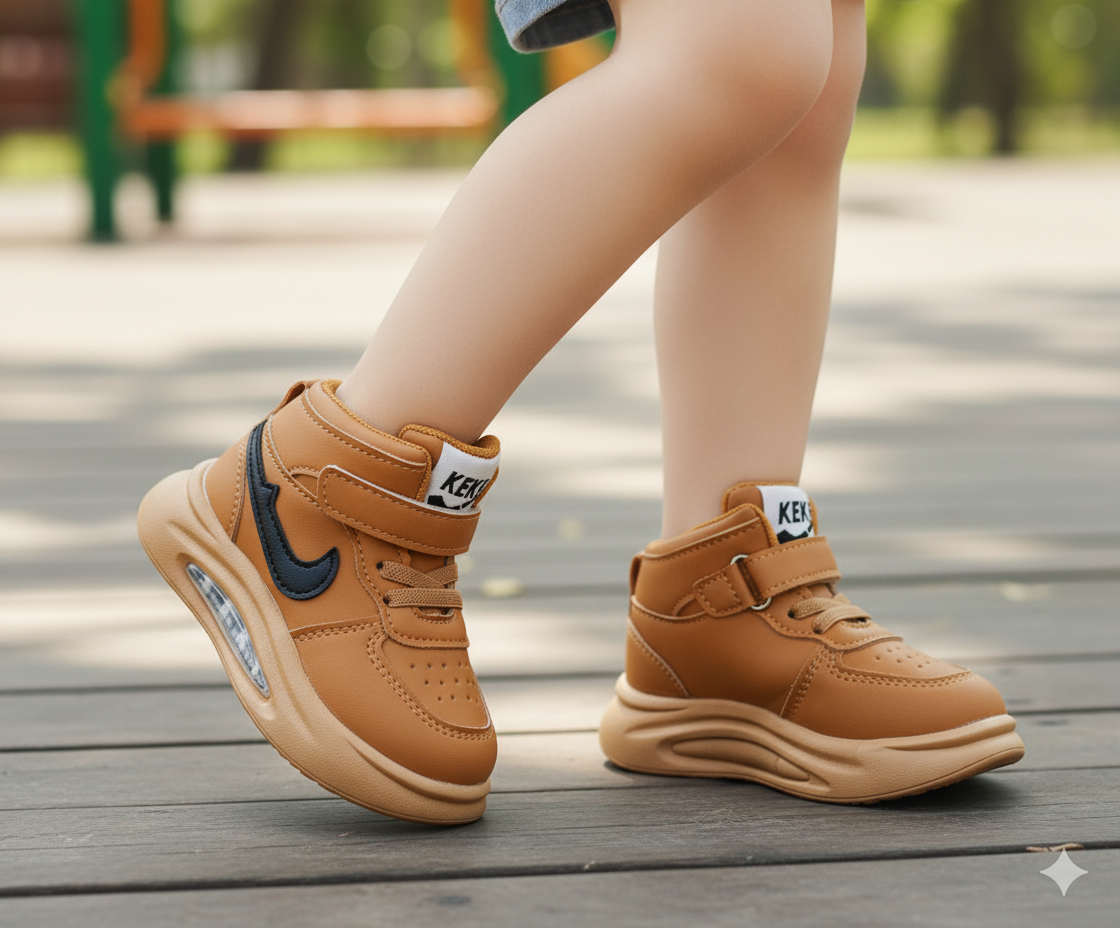 New Trendy Look Soft Sole Sneakers for Kids - AA4