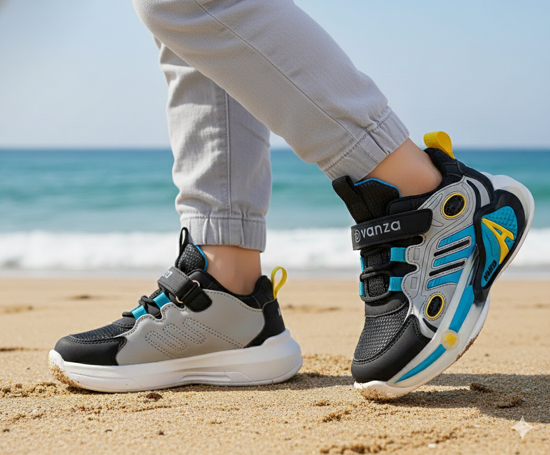 Premium Quality Trendy Look Sporty Sneakers for Kids - YOKO15