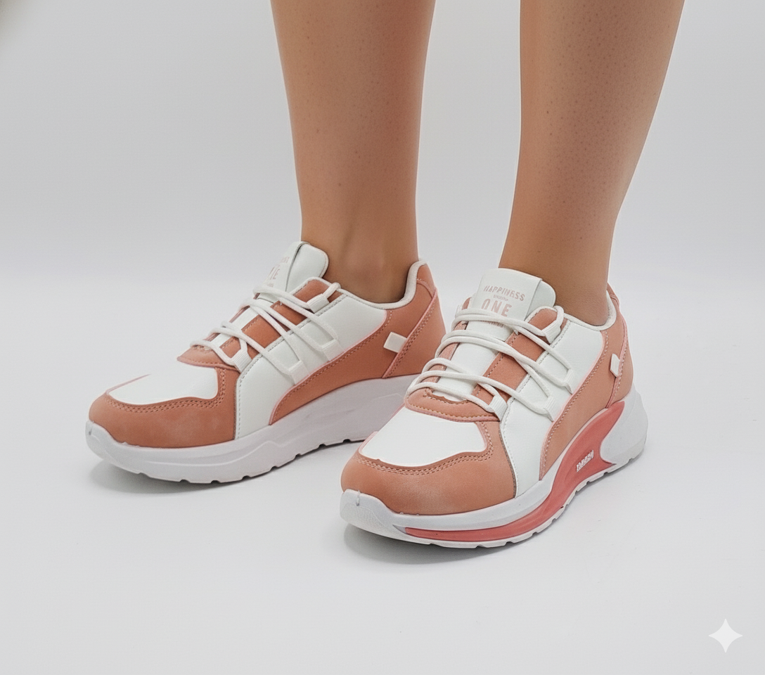 Women's Soft Comfortable Trendy Look Sneakers - 3570