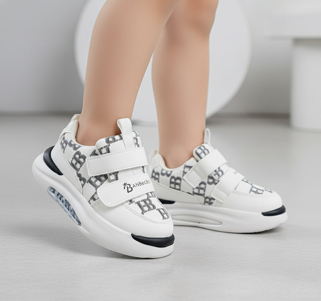 Trendy Look Comfortable Sneaker's For Kid's Boy's And Girl's - BMW0330 (White)