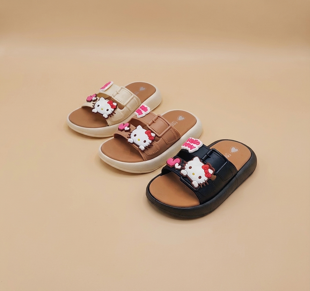 Trendy Looking Hello Kitty Slippers For Girls - BX18
