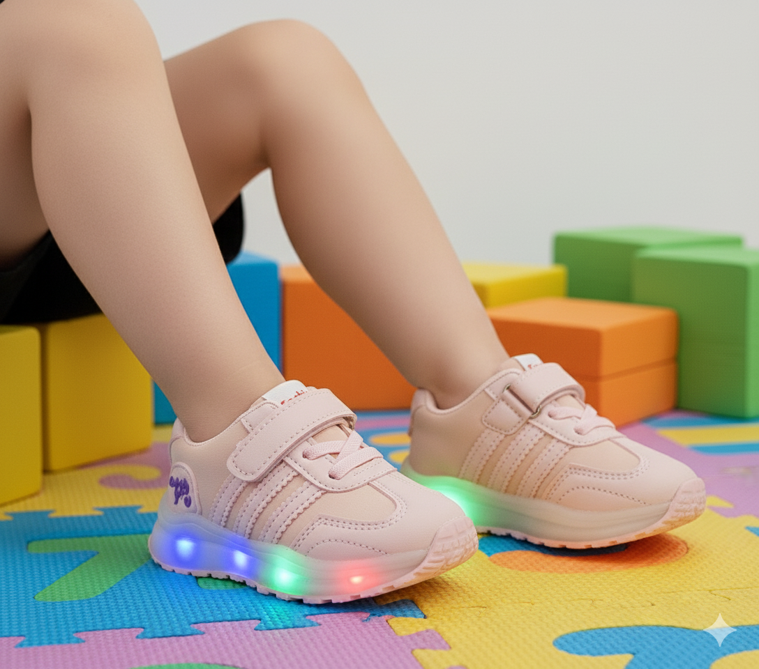 Lights in Sole Trendy Look Shoes for Kids - BAT07