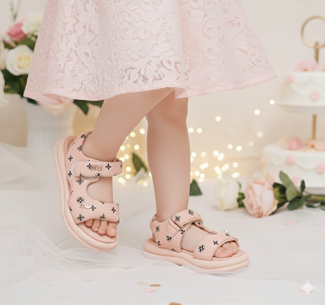 Beautiful Design Soft Sole Sandals for Kids - A11