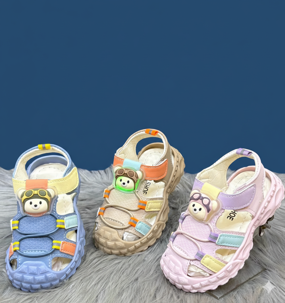 Touch Lights Cute Design Sandals for Kids - JSL02