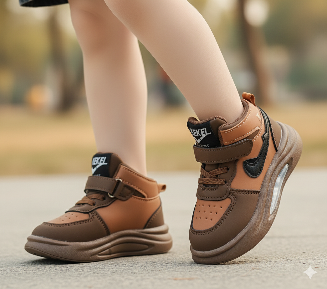 New Trendy Look Soft Sole Sneakers for Kids - AA4