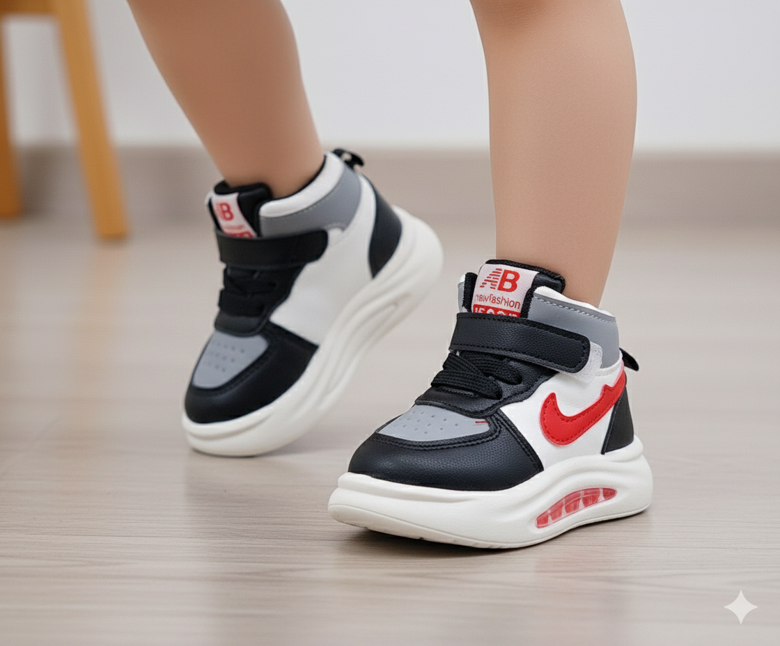 New Trendy Look Soft Sole Sneakers for Kids - AA6