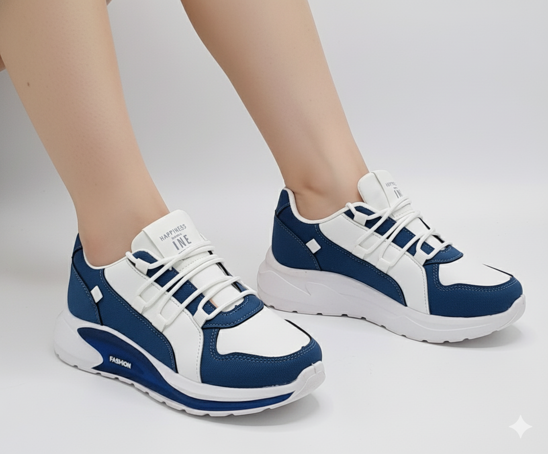 Women's Soft Comfortable Trendy Look Sneakers - 3570