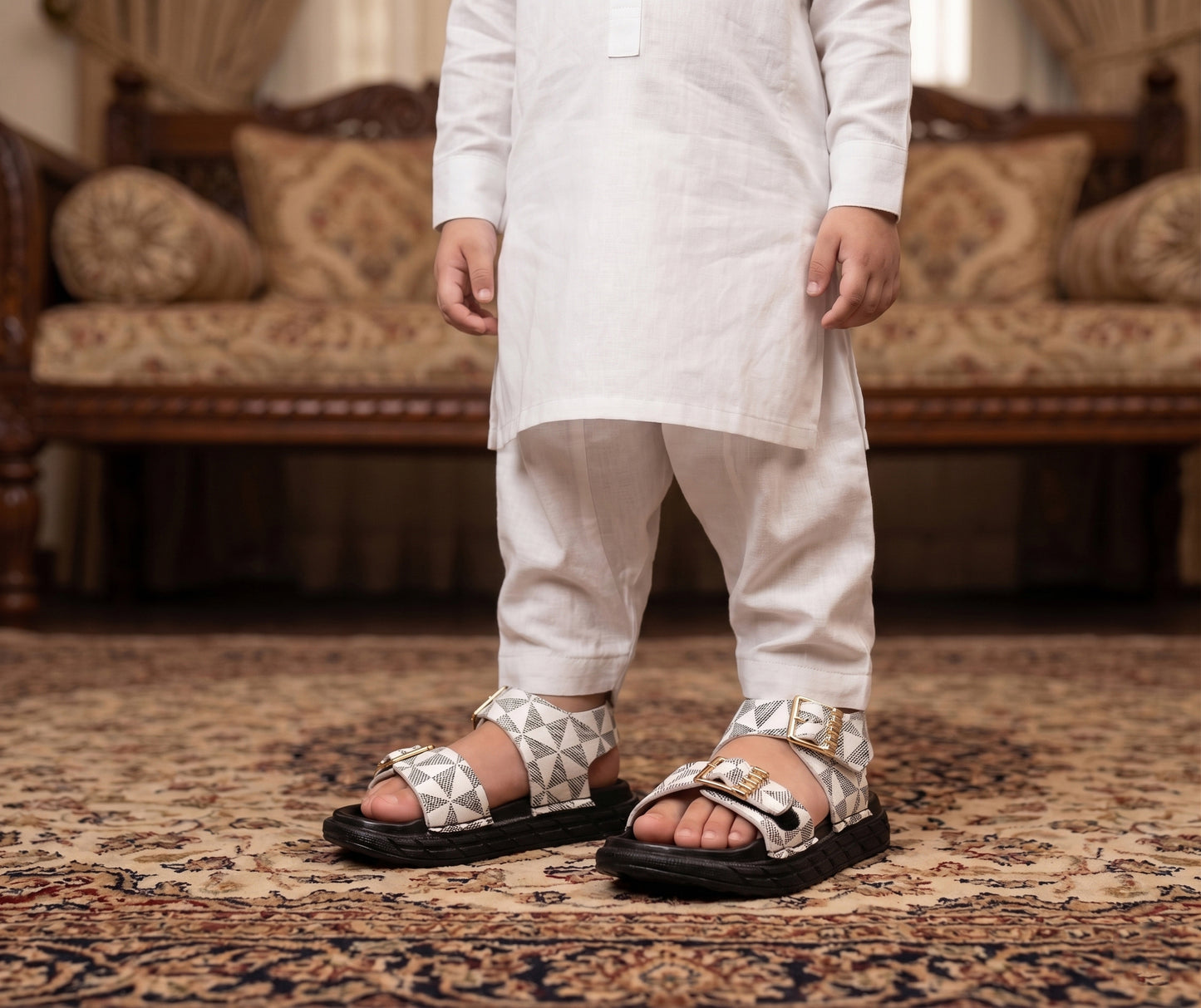 Soft Sole Printed Sandals for Kids - L4CL