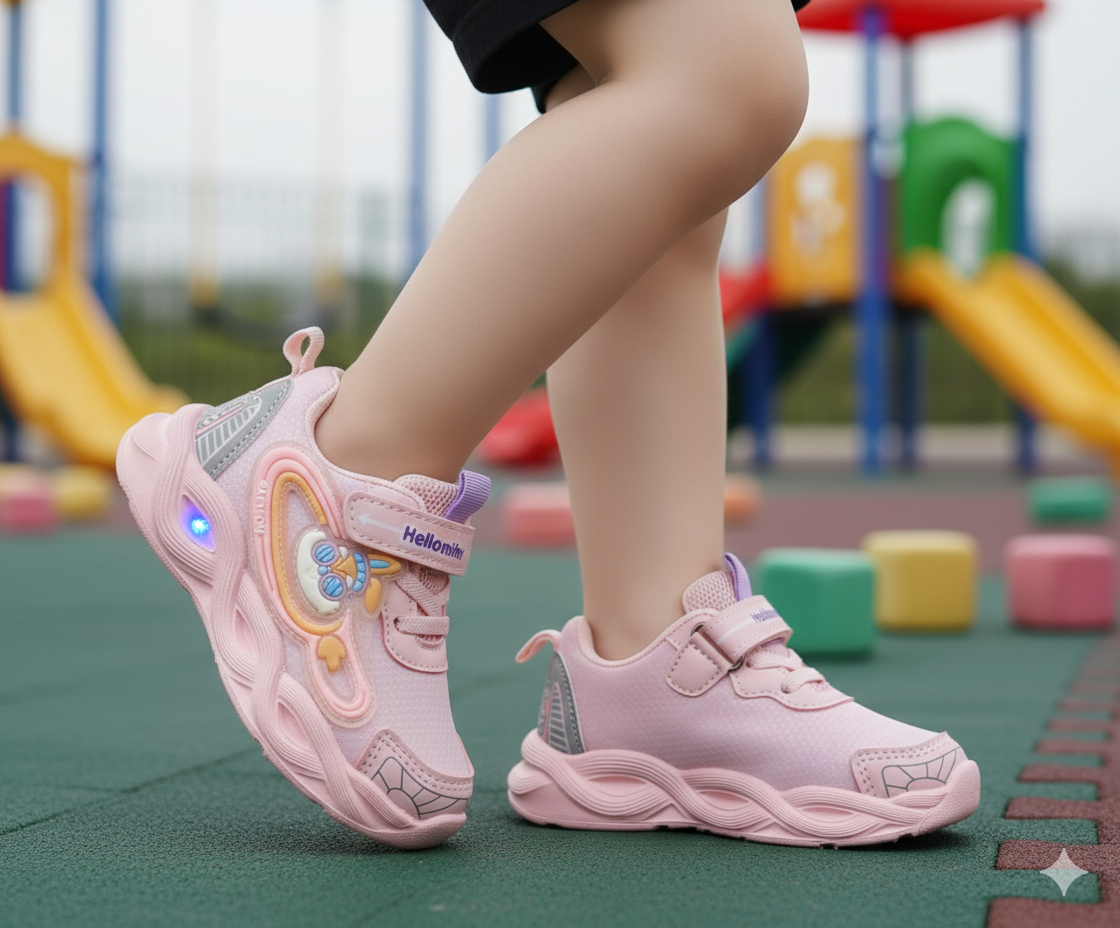 Lights in Sole Trendy Look Joggers for Kids - MTL1