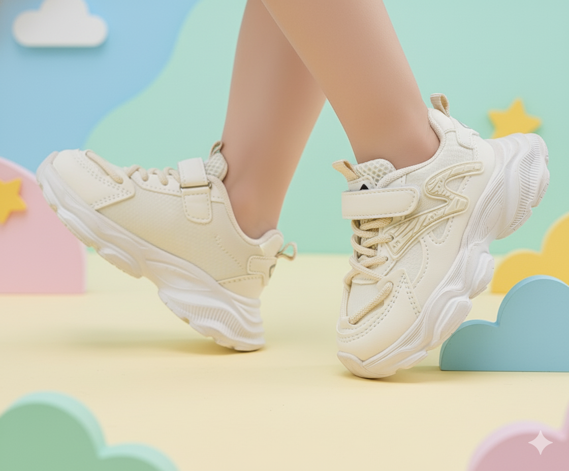 Premium Quality Soft Sole Trendy Look Sneakers for Kids - PF259