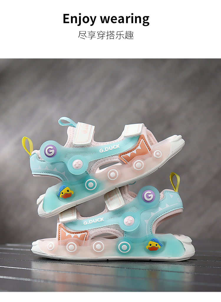 Cute Sandals with Light-Up Soles for Kids - UA451